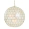 Hello Honey® Capiz Honeycomb Globe Pendant Light